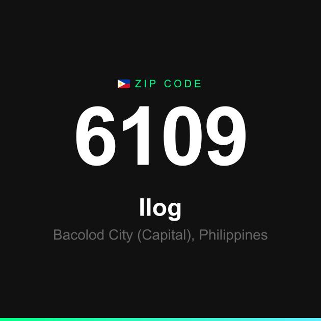 Shareable ZIP code 6109 card for Ilog