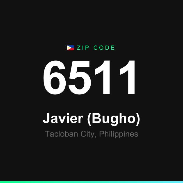 Shareable ZIP code 6511 card for Javier (Bugho)