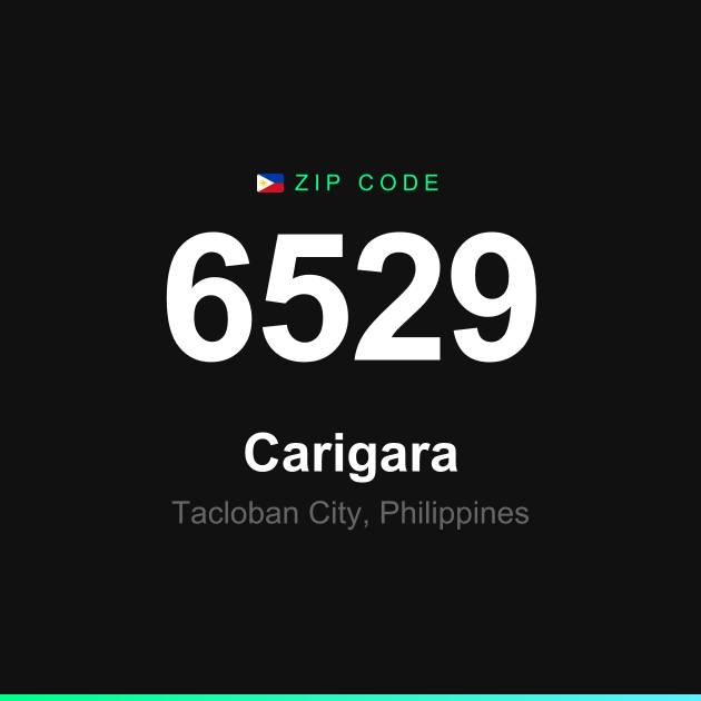 Shareable ZIP code 6529 card for Carigara